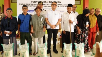 Pemkab Kukar Salurkan 9,7 Ton Beras untuk Petani Terdampak Banjir